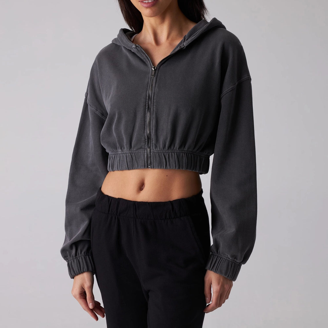 Women's Zip Crop Jacket