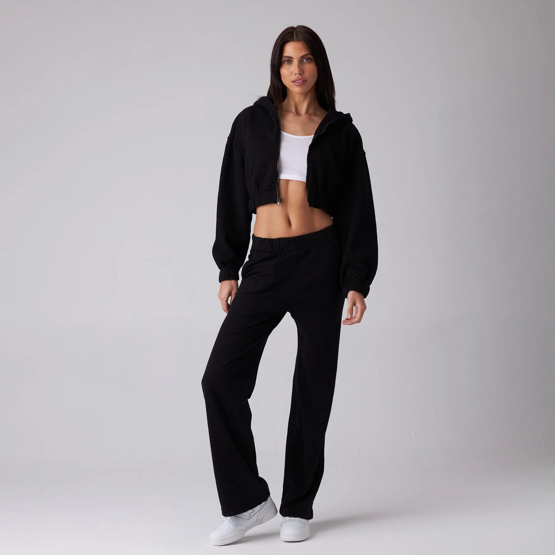 Women's Zip Crop Jacket