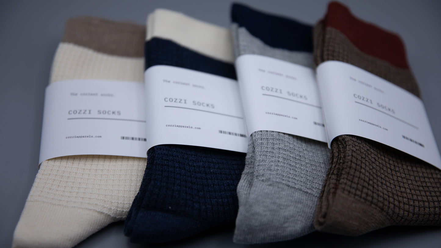 Cozzi Apparel 5 pairs Men Cotton Socks