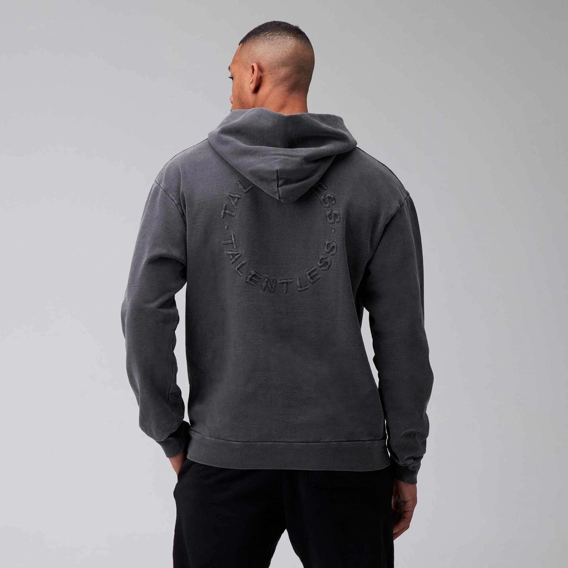 Men's Hoodie - Circle Logo Embroidered