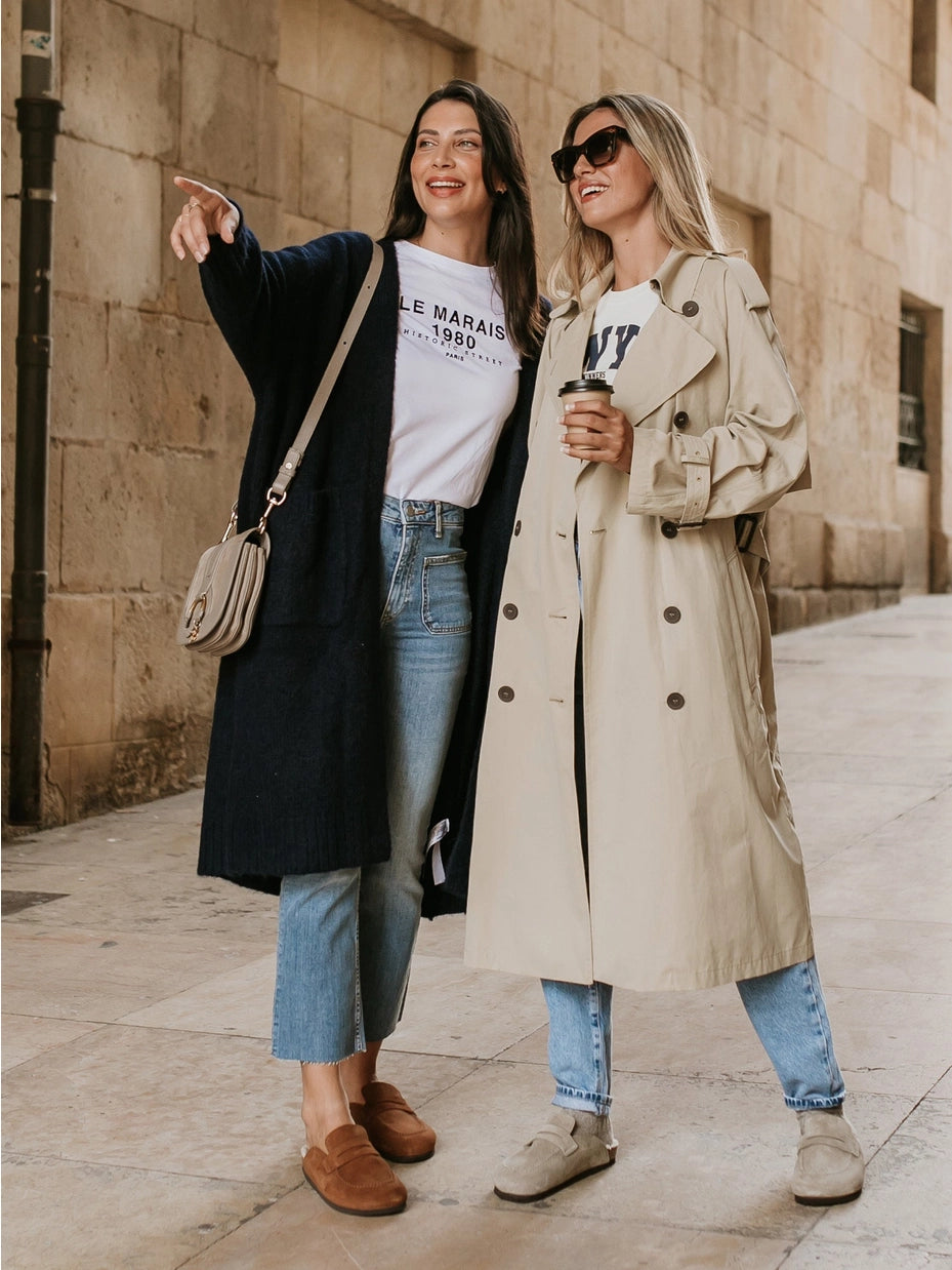 Lois Velour Camel Loaf-Style Unisex Clogs
