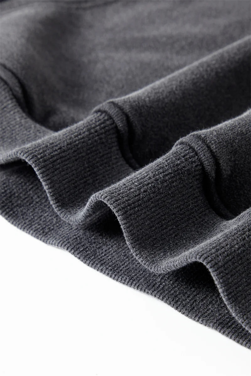 Oversized Vintage Black Hoodie