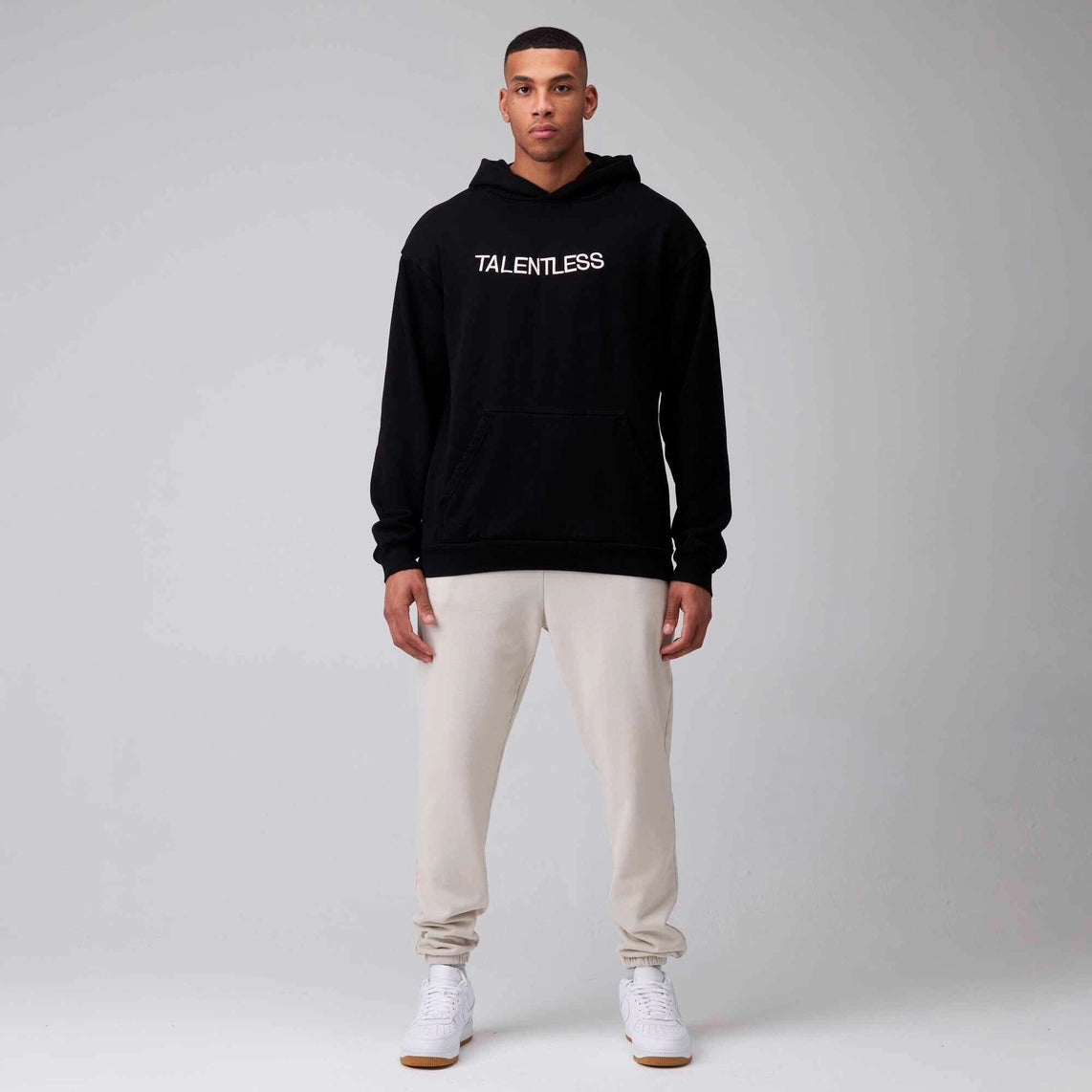 Men's Hoodie - Circle Logo Embroidered