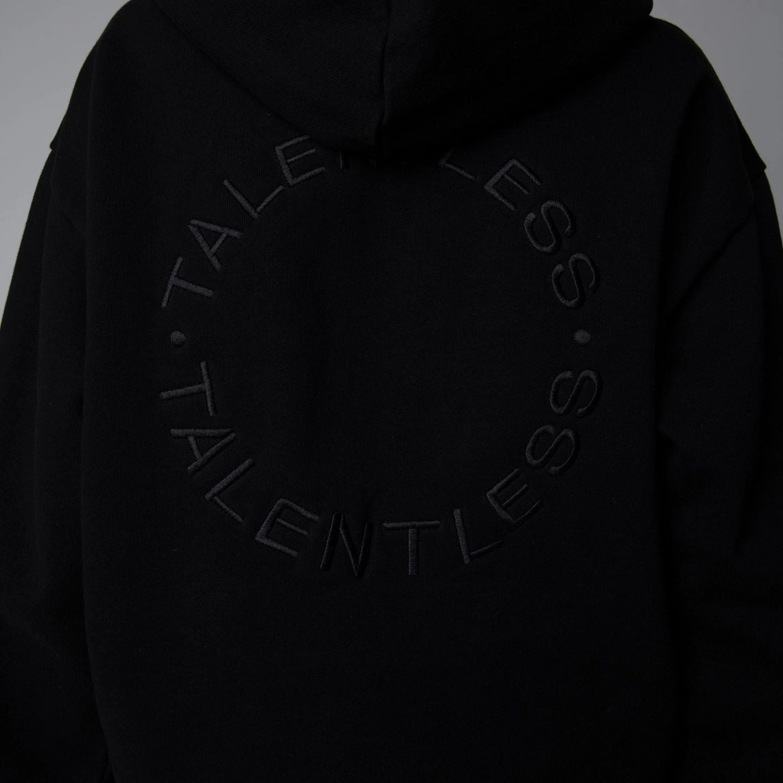 Men's Hoodie - Circle Logo Embroidered