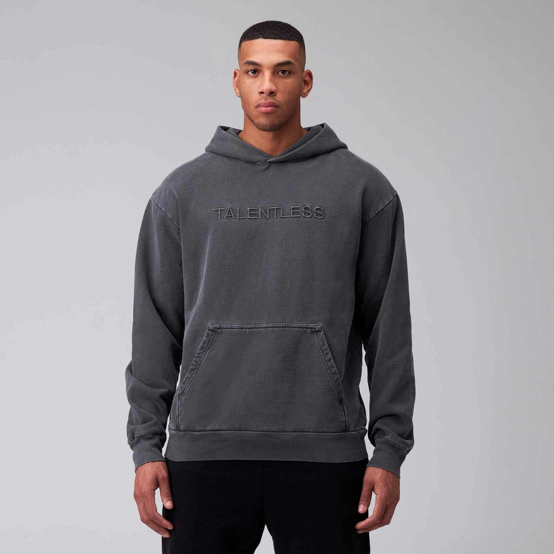 Men's Hoodie - Circle Logo Embroidered