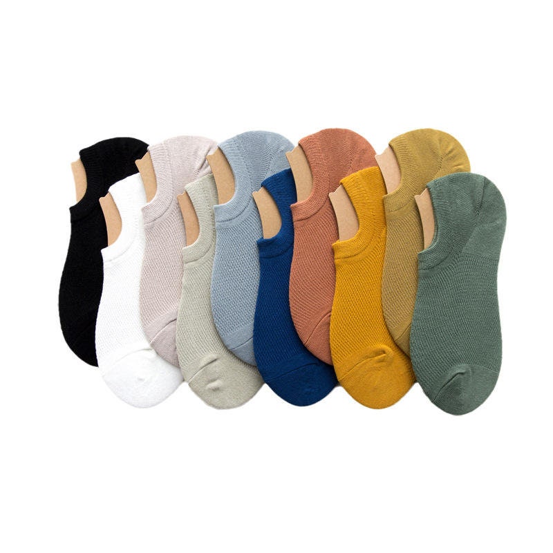 Cozzi Apparels 5 Pairs Low-cut Cotton Socks