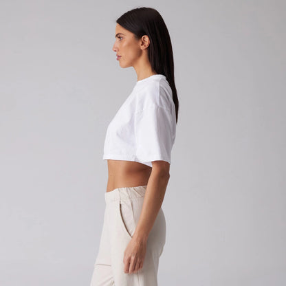 Women's Crop Darted Tee