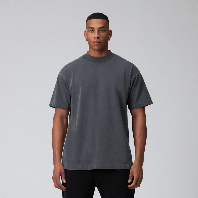 Men's Mock Neck Tee