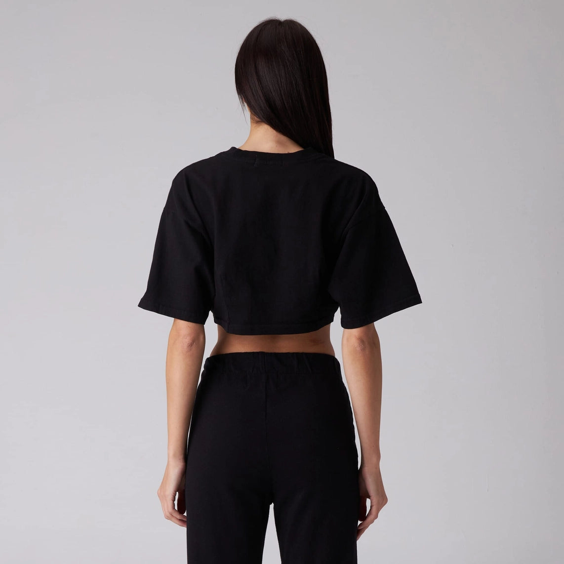 Women's Crop Darted Tee